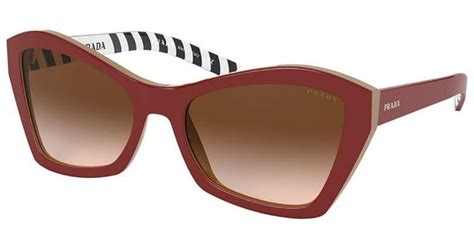 prada sunglasses women red.